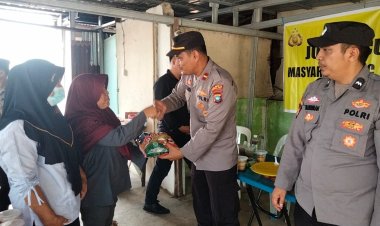 Kegiatan Jumat curhat Kamtibmas oleh Polsek Batu Ampar Bersama Warga kampung Tua Blok F RT 02 RW 12 Kel.Tanjung Sengkuang