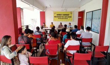 Kegiatan Jumat Curhat Polsek Batu Ampar Bersama Warga Komplek Nagoya Garden Kelurahan Seraya