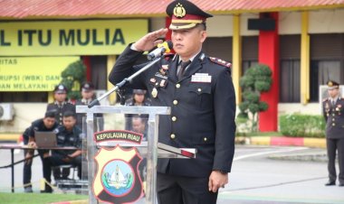 Polsek Sekupang menjadi petugas Upacara di Hari Kesaktian Pancasila