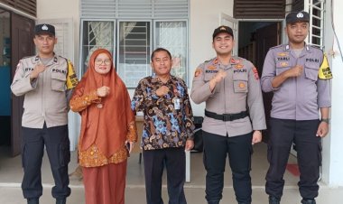 Wakapolsek Bengkong Jadi Inspektur Upacara SMP, Serukan Kunci Sukses