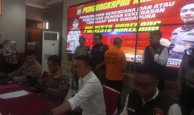 Kapolresta Barelang Ungkap Pembunuhan Berencana dan Curas terhadap WNA Singapura