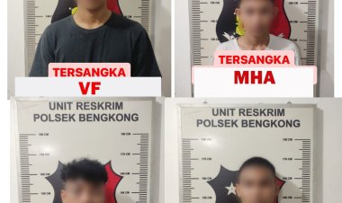Polsek Bengkong Tangkap Komplotan Remaja Pencuri Sepeda Motor, Beraksi Belasan TKP