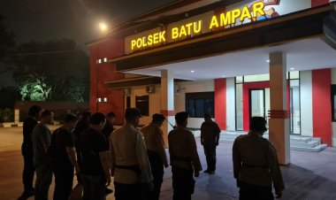 CIPKON KAMTIBMAS SEKALA BESAR BERDASARKAN ZONA I GABUNGAN POLSEK BATU AMPAR, POLSEK LUBUK BAJA DAN POLSEK BENGKONG DALAM RANGKA PROGRAM PRIORITAS KAPOLRI PRESISI
