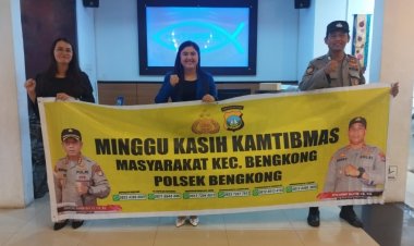 Berita Kegiatan Minggu Kasih Kamtibmas di Gereja GBI TABGHA Kel. Bengkong Laut, Kota Batam