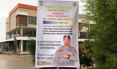Kapolsek Bengkong ke Masyarakat: Jika Sayang Anak, Pastikan Pukul 22.OO WIB Sudah di Rumah