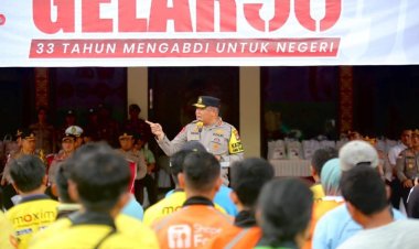 KAPOLDA KEPRI PIMPIN BAKTI SOSIAL AKABRI ANGKATAN 90: MEMPERINGATI 33 TAHUN MENGABDI UNTUK NEGERI