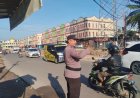 Polsek Bengkong Tempatkan Personilnya di Titik Rawan Macet