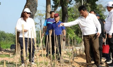 Tanam 1.800 Pohon Jati Mas, Kepala BP Batam : Terus Melaju Wujudkan Batam Baru yang Hijau dan Lestari