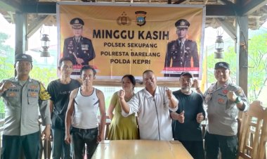 Polsek Sekupang adakan minggu kasih untuk mendengar langsung masukan dari warga Kecamatan Sekupang