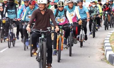 Ribuan Pesepeda Tanah Air dan Mancanegara Meriahkan Event Jamselinas XII Batam