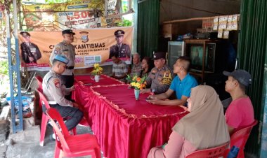 Bhabinkamtibmas Kelurahan Sagulung Ajak Warga Bersinergi dalam Pemeliharaan Kamtibmas