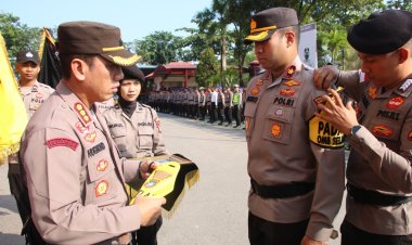 Polsek Batu Ampar Kembali Raih Penghargaan 4 kali berturut turut Polsek Terbaik