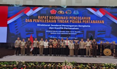 POLDA KEPRI TERIMA PENGHARGAAN DAN PIN EMAS DARI MENTERI ATR/KEPALA BPN RI