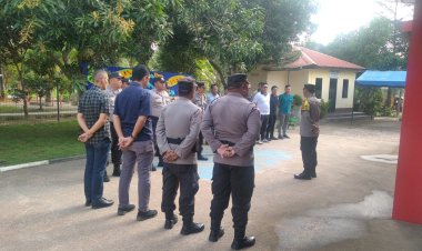 Kapolsek Sei Beduk Berikan Arahan Kepada Personil Terkait Hasil Kegiatan