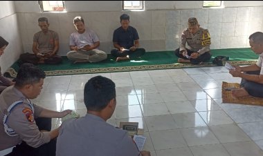 Personil Polsek Sekupang rutin melaksanakan Pembinaan Rohani