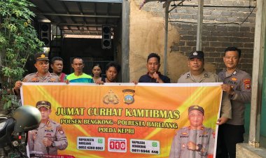 Jumat curhat Polsek bengkong