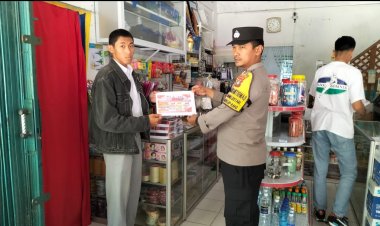 Penerimaan Anggota Polri, Bhabinkamtibmas Polsek Sekupang Sosialisasi Ke Pelajar