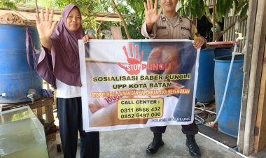 Polsek Sagulung mengadakan kegiatan rutin Kamtibmas