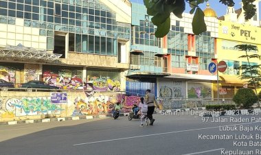 Kegiatan pengaturan Jalan Strong poin pagi di wilayah Polsek Lubuk Baja kota Batam