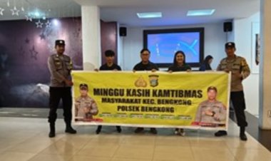 Kegiatan Minggu Kasih Kamtibmas di Gereja GBI TABGHA Berjalan Sukses