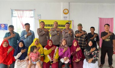 Cegah Kenakalan Remaja, Kapolsek Batu Ampar Himbau Warga Lewat Jum'at Curhat