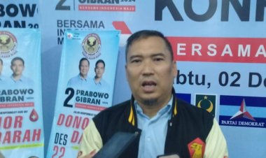 Nobar Meriah di Rumah TKD Prabowo-Gibran di Batam