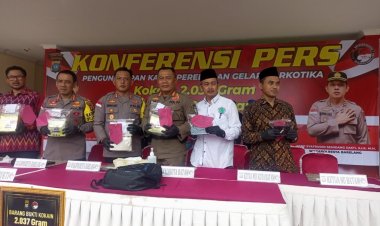 Kapolresta Barelang Berhasil Membongkar Jaringan Narkotika Internasional