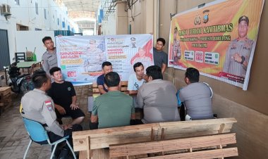 Kegiatan Jumat Curhat Kamtibmas di Cafe 88 Kel. Tg. Buntung Kec. Bengkong