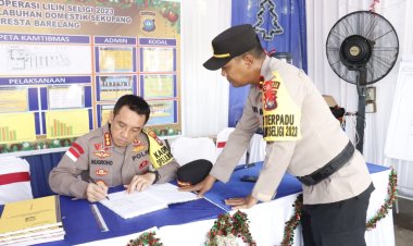 Pastikan Operasi Lilin Seligi Lancar, Kapolresta Barelang Lakukan Pengecekan di Pos PAM dan Pos Terpadu di Kota Batam