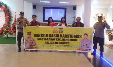 Kegiatan Minggu Kasih Kamtibmas di Gereja Gloria Methodist Indonesia