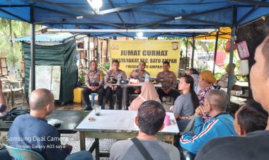 Kegiatan Jumat Curhat Polsek Batu Ampar bersama Warga Komplek Bumi ayu Lestari kelurahan sei jodoh