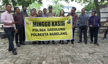 Minggu Kasih Kamtibmas Di Gereja POUK Putri Hijau Kel. Sei Langkai Kec. Sagulung