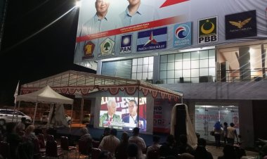 DPD Partai Gerindra Kepri Gelar Nobar Debat Capres ke-3 di Batam
