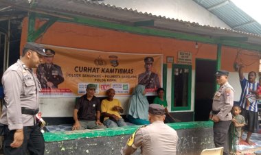 Jumat Curhat Polsek Sekupang Bertempat Di Ruli Kebun Tiban Baru