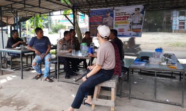 Jumat Curhat Kamtibmas Polsek Sagulung Bersama Warga Putri Hijau RW 15 Kel Sungai Langkai Kec. Sagulung