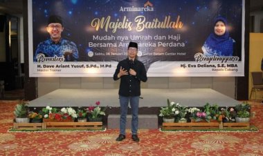 Wakil Wali Kota Batam, Amsakar Ahmad, Berikan Motivasi untuk Calon Jamaah Umroh Hafidz Al Qur'an