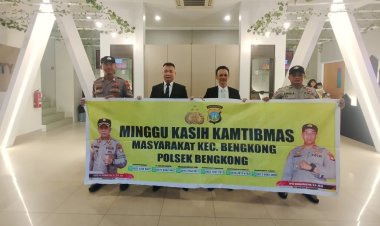 Minggu Kasih Kamtibmas Mempererat Tali Silaturahmi di Gereja GKPI Tg. Buntung, Bengkong