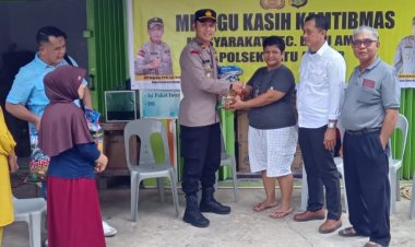 Minggu Kasih Kamtibmas bersama Warga kelurahan kp Seraya Kec.Batu Ampar kota Batam