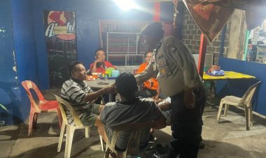 Batara Biru Polsek Sungai Beduk laksanakan patroli, berikan rasa aman, Cegah Tindak Kriminal