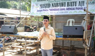 Amsakar Resmikan Masjid Nabawi di Perumahan Rawa Indah Permai Jadi Pencapaian Gemilang PKDP