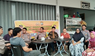 Polsek Bengkong Gelar Kegiatan Jumat Curhat Kamtibmas di Cahaya Garden
