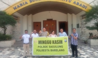 Minggu Kasih Kamtibmas di Gereja Katolik Maria Bunda Pembantu Sei Langkai, Sagulung - Kota Batam