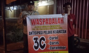 Batara Biru Polsek Sungai Beduk laksanakan patroli dan sambang dialogis berikan rasa aman, Cegah Tindak Kriminal