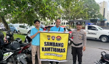 Batara Biru Polsek Sungai Beduk laksanakan patroli dan sambang dialogis berikan rasa aman, Cegah Tindak Kriminal