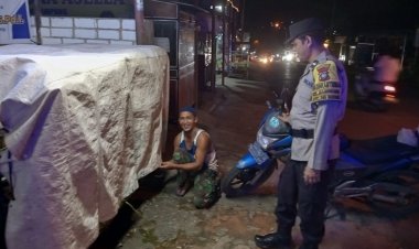 Patroli Cipkon Polsek Sungai Beduk, Cegah Aksi Kejahatan Dan Sampaikan Himbauan Kamtibmas