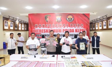 PENGUNGKAPAN KASUS TINDAK PIDANA UANG PALSU DOLAR SINGAPURA OLEH DITRESKRIMUM POLDA KEPRI
