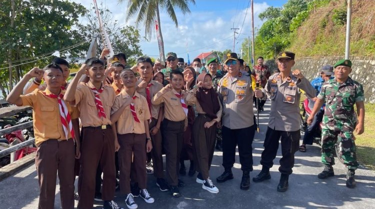 KUNJUNGAN KERJA KAPOLDA KEPRI KE WILAYAH TAMBELAN KABUPATEN BINTAN