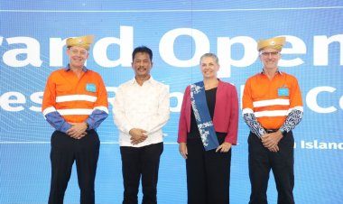 Muhammad Rudi Resmikan Rebuild Centre Perusahaan Jasa Pertambangan Terbesar di Dunia