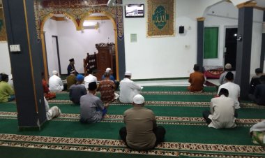 Subuh Keliling Personil Polsek Sagulung Dukung OMB
