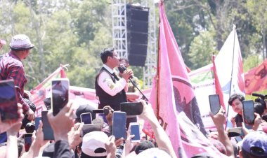 Polresta Barelang Bersama Polda Kepri Melaksanakan Pengamanan Kampanye Cawapres No Urut 3 di Kota Batam